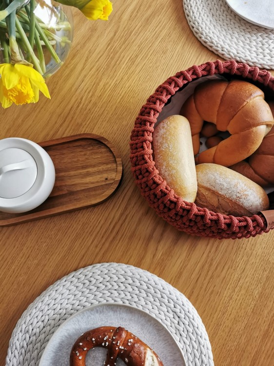 koszyk na pieczywo boho